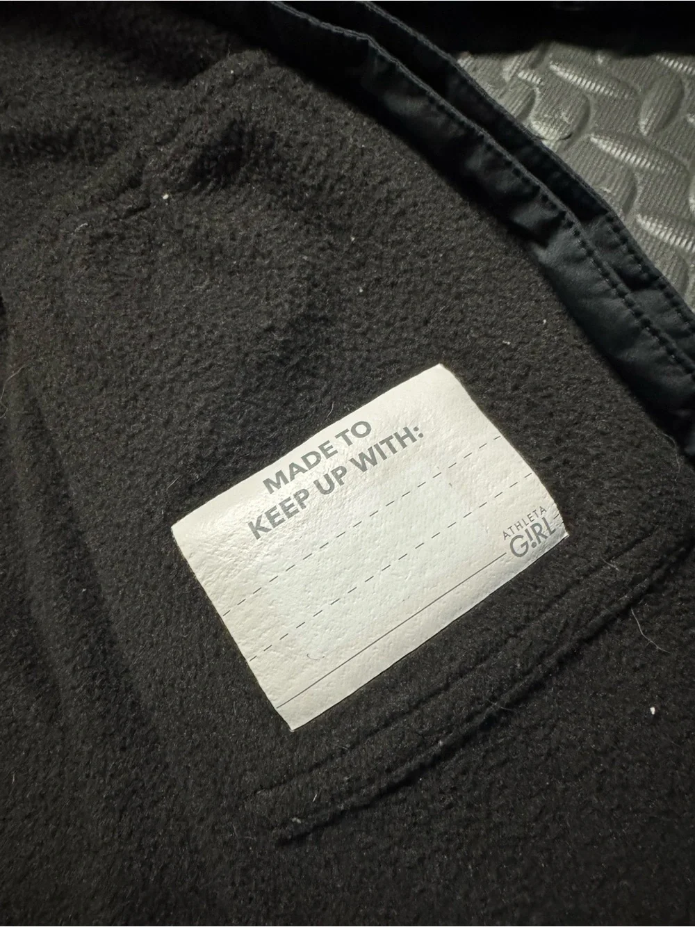 Athleta Girl Black Hooded Goose Down Puffer Jacket Size 12 Large Winter Coat